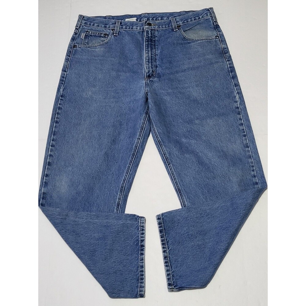 Carhartt  Relaxed Fit Blue Denim Men Sz 40x30 Blue